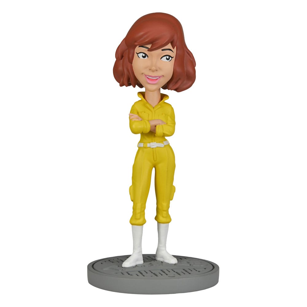 Teenage Mutant Ninja Turtles (Classic) Head Knocker Bobble-Head April O’Neil 20 cm