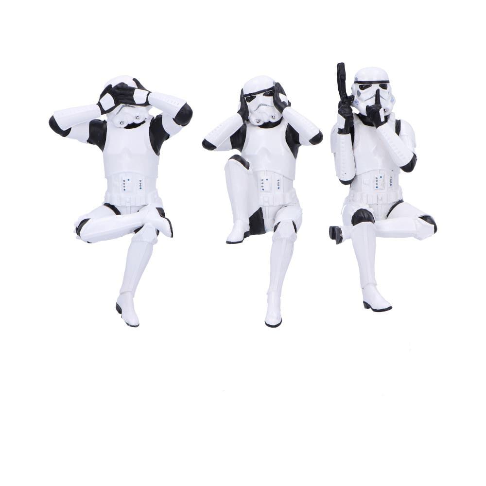 Stormtrooper Figurák Three Wise Sitting Stormtroopers 11 cm