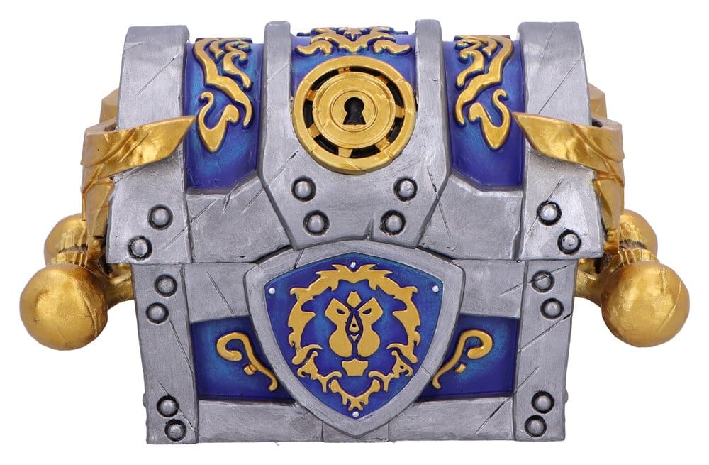 World of Warcraft Tároló Doboz Treasure Chest Alliance War 11 cm