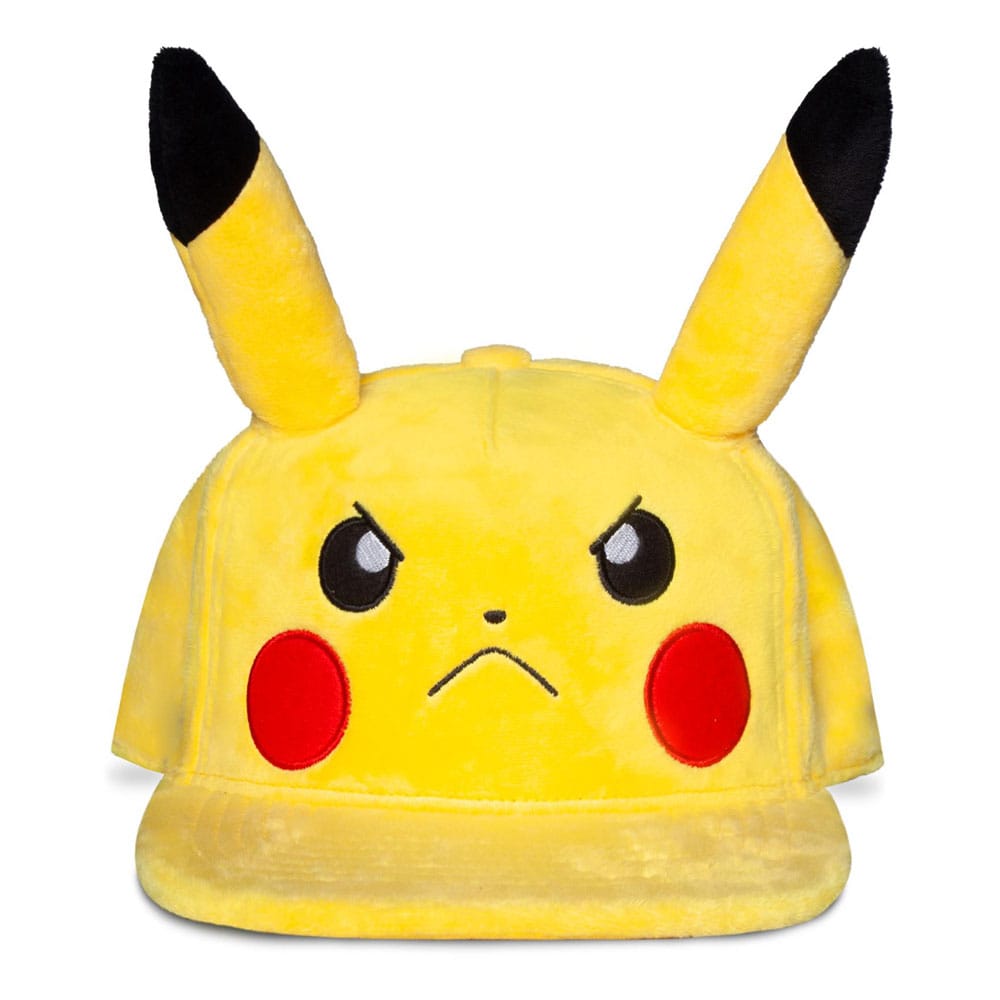 Pokémon Snapback Sapka Angry Pikachu