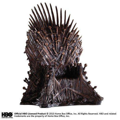 Game of Thrones Szobor Bronze Iron Throne 36 cm
