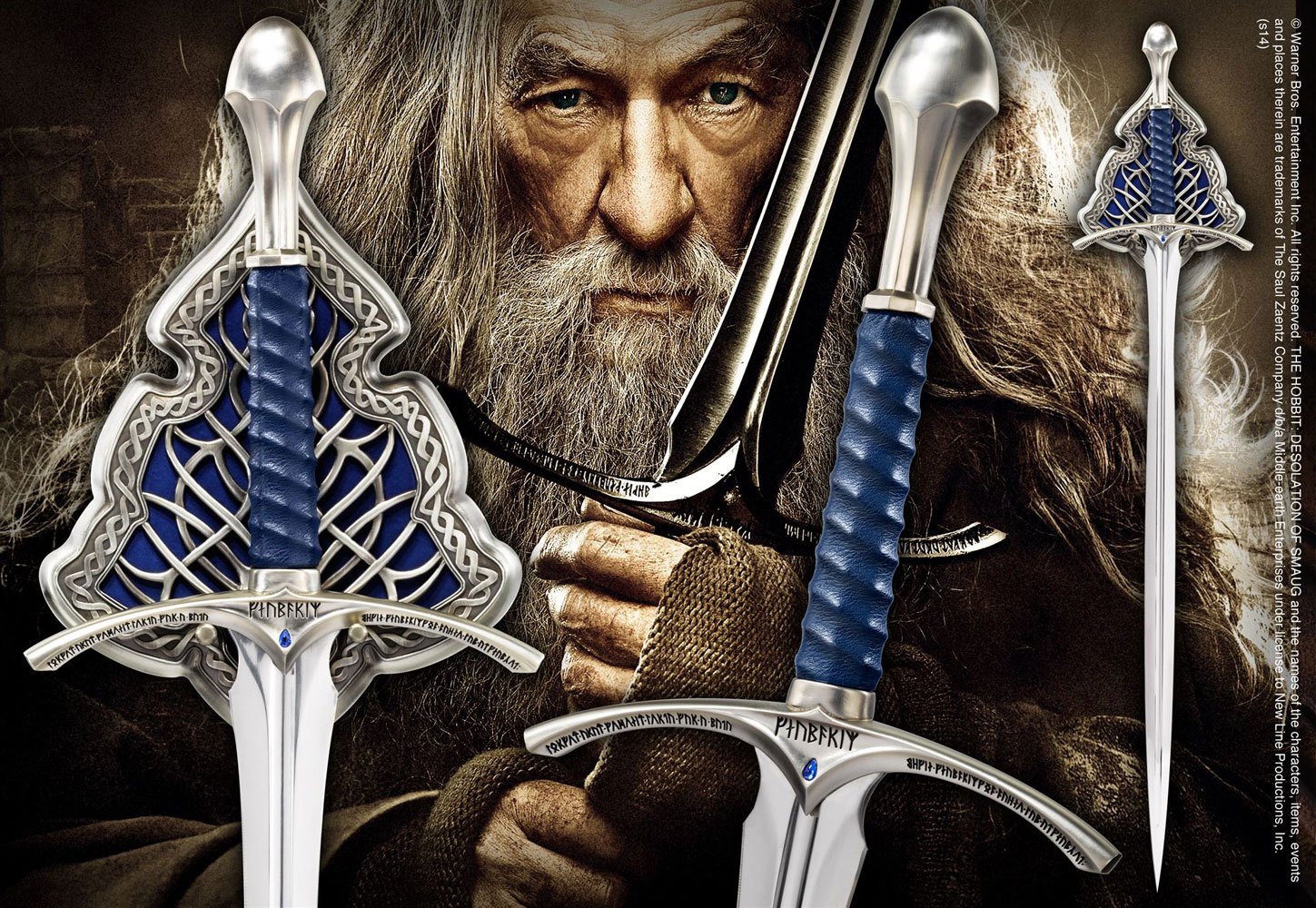 The Hobbit Replika 1/1 Glamdring Sword 120 cm