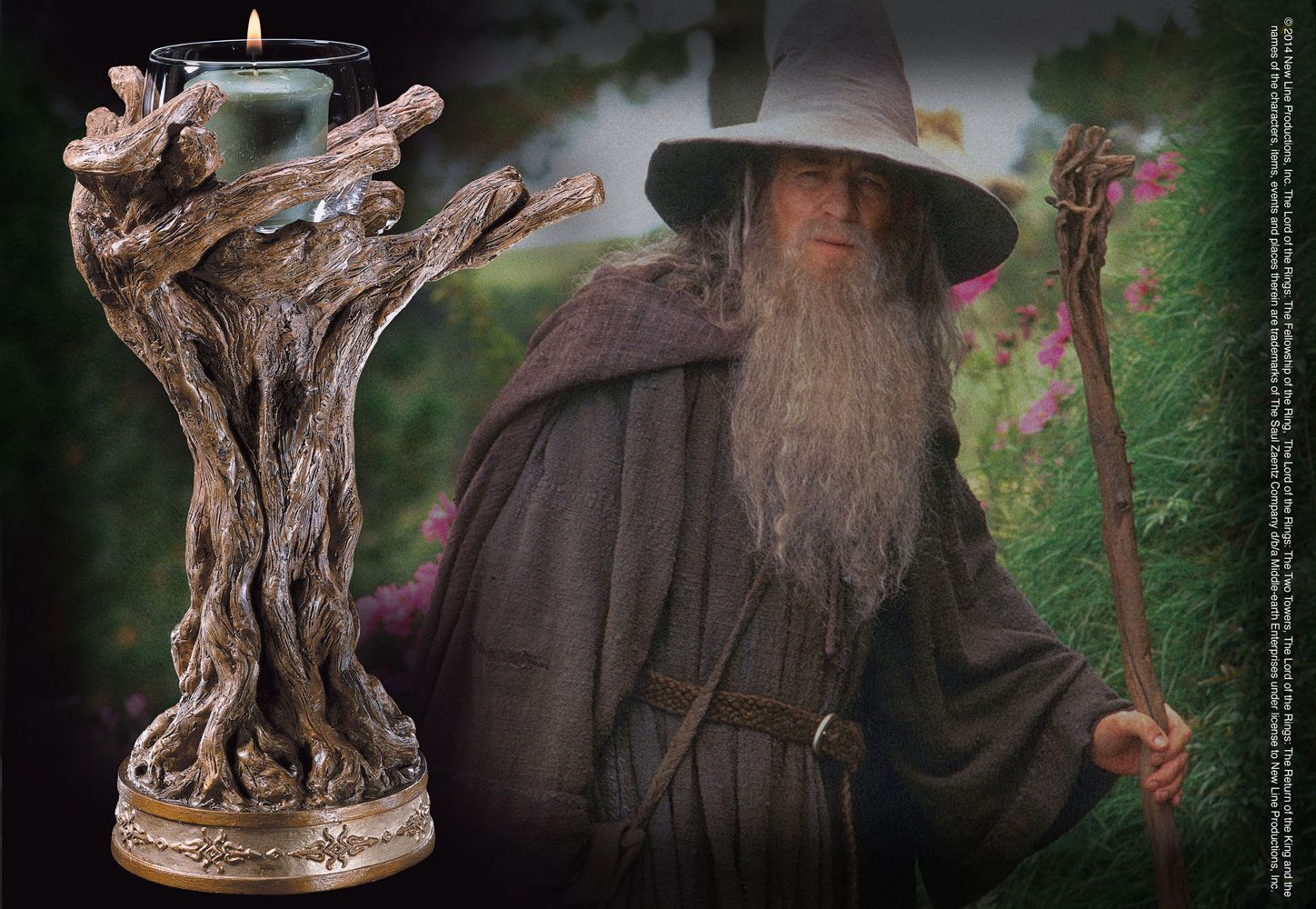 Lord of the Rings Gyerta Tartó Gandalf the Grey 23 cm