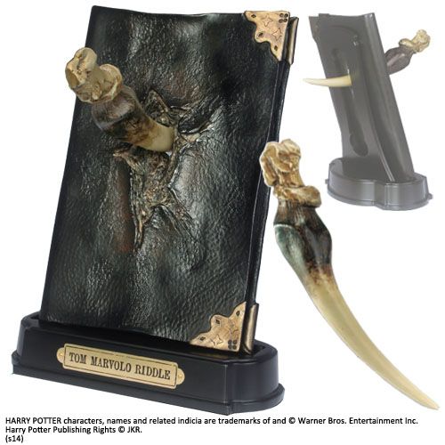 Harry Potter Replika 1/1 Basilisk Fang and Tom Riddle Diary