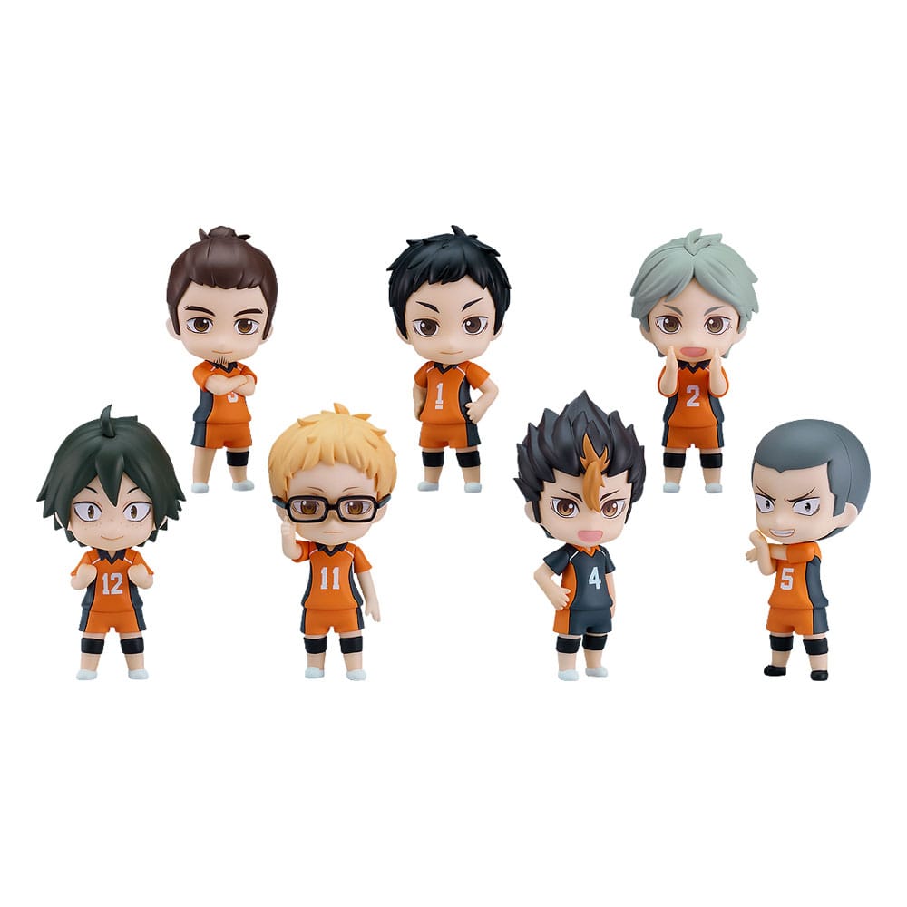 Haikyu!! Nendoroid Akciófigura Surprise Ver. 02 Karasuno Kiadás 7 cm Válogatás (7)