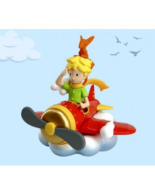 The Little Prince Figura Little Prince & Fox on the Plane 7 cm