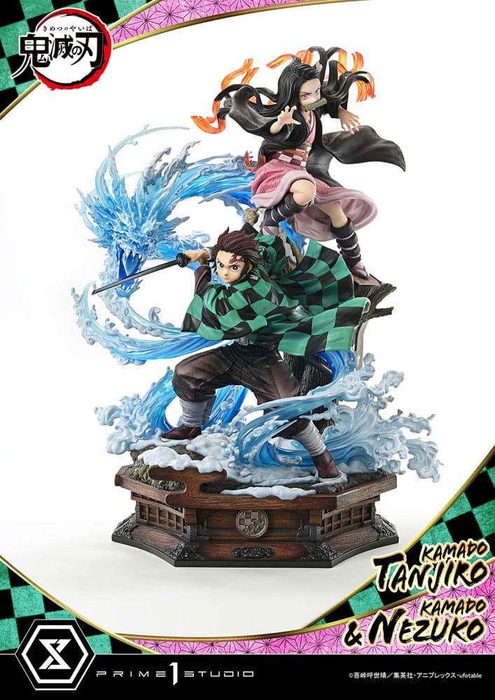 Demon Slayer: Kimetsu no Yaiba Concept Masterline Series Szobor 1/6 Nezuko & Tanjiro 56 cm