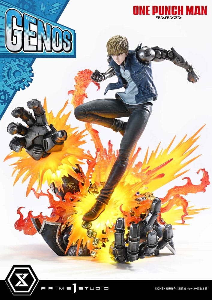 One Punch Man Concept Masterline Series Szobor 1/6 Genos 33 cm