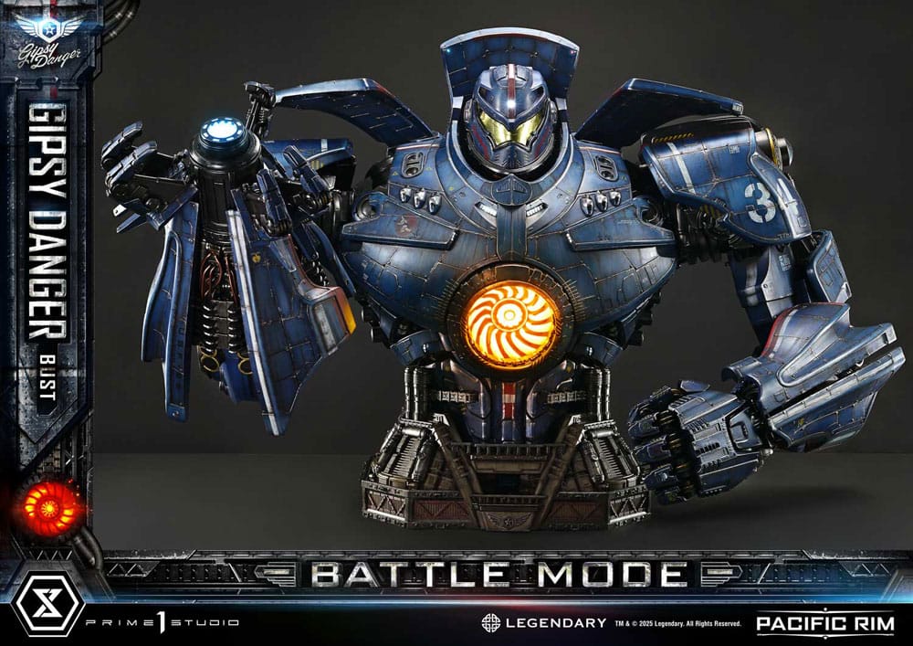 Pacific Rim Life Size Mellszobor 1/1 Gipsy Danger Battle Mode 75 cm