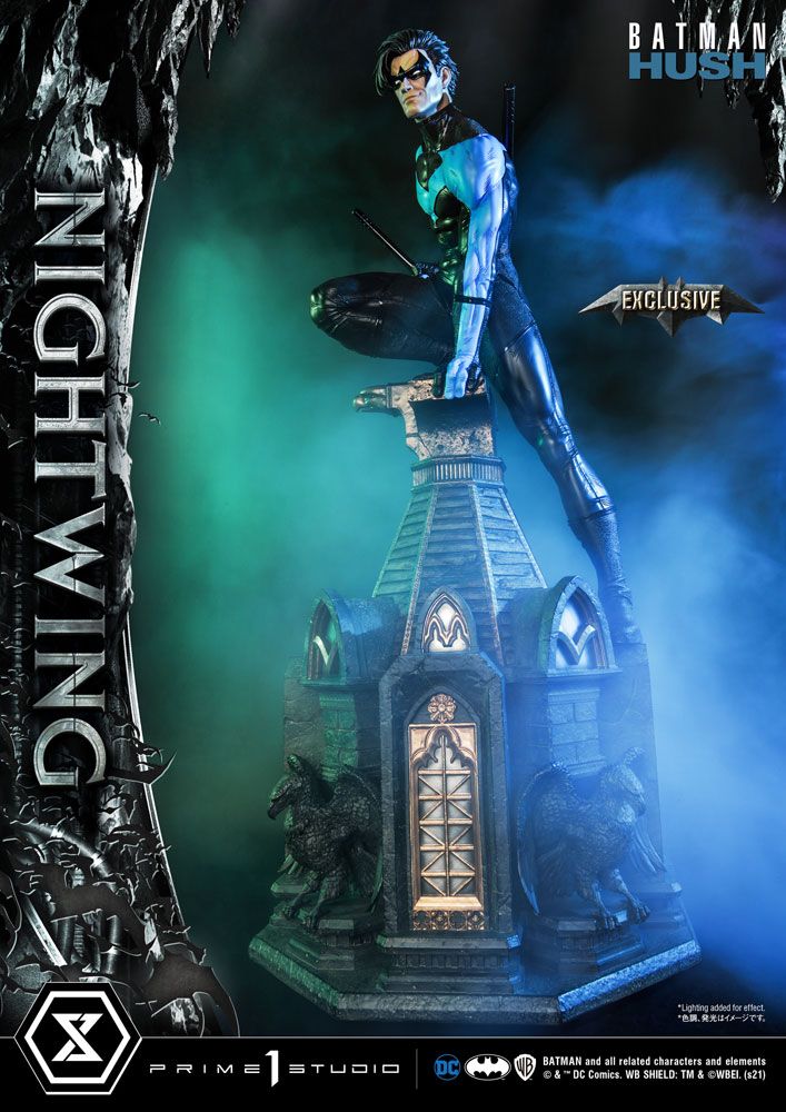 Batman Hush Statues Nightwing & Nightwing Exkluzív Bonus 87 cm Válogatás (3)
