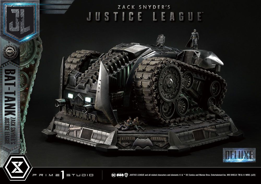 Zack Snyder’s Justice League Museum Masterline Dioráma Bat-Tank Deluxe Verzió 36 cm