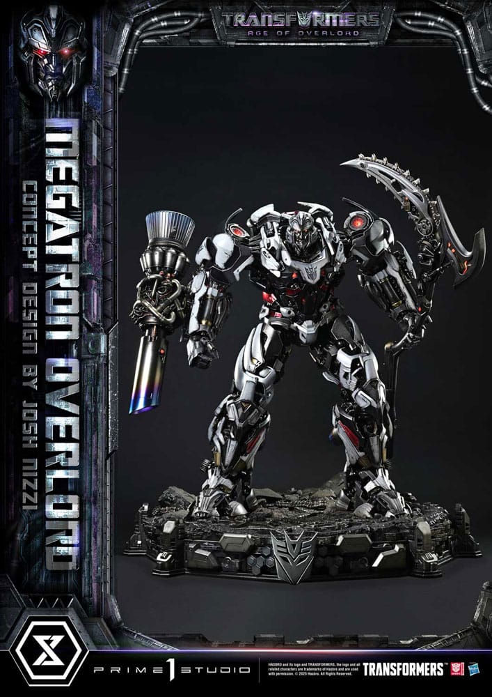 Transformers Generations I Museum Masterline Szobor Megatron Overlord (Design by Josh Nizzi) 89 cm