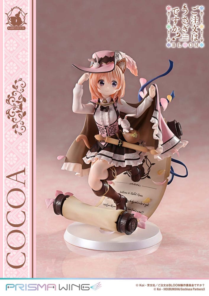 Is the Order a Rabbit? Bloom Prisma Wing PVC Szobor 1/7 Cocoa 21 cm