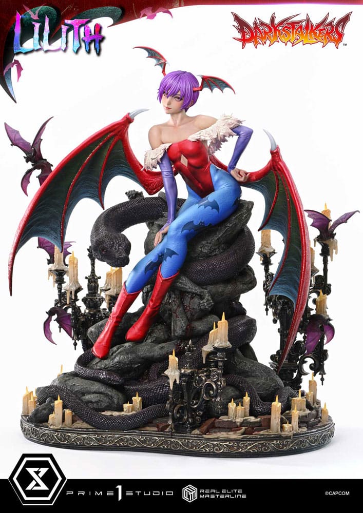 Darkstalkers Real Elite Masterline Series Szobor 1/4 Lilith 52 cm