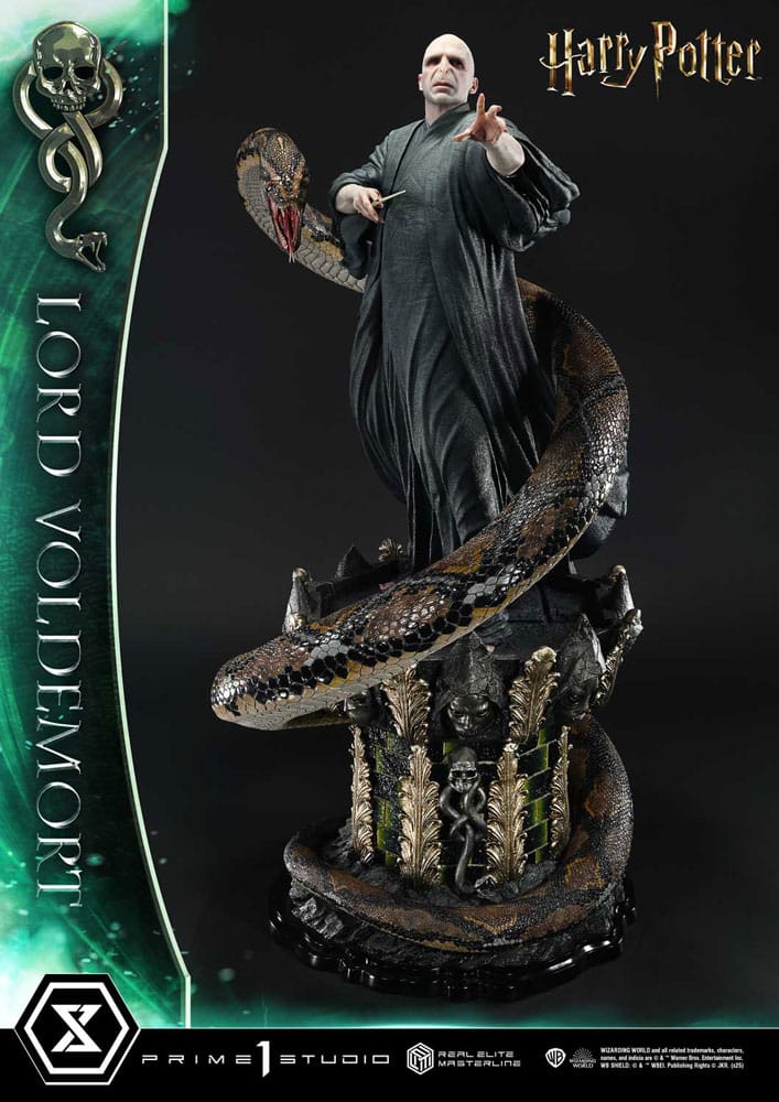 Harry Potter Real Elite Masterline Series Szobor 1/4 Lord Voldemort Bonus Verzió 83 cm