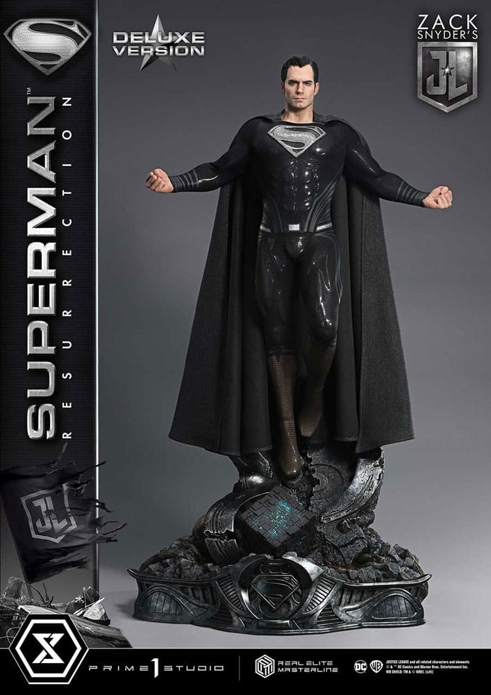Zack Snyder’s Justice League Real Elite Masterline Series Szobor 1/3 Superman Resurrection Deluxe Ver. 95 cm