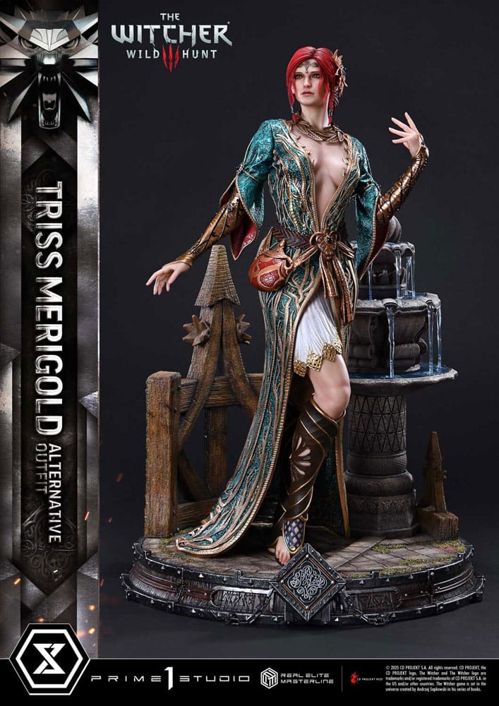 The Witcher 3: Wild Hunt Real Elite Masterline Series Szobor 1/4 Triss Merigold 52 cm