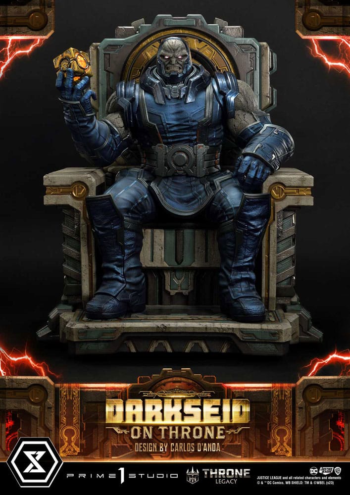 Throne Legacy Series Szobor 1/4 Justice League (Comics) Darkseid on Throne Design by Carlos D’Anda Standard Verzió 65 cm