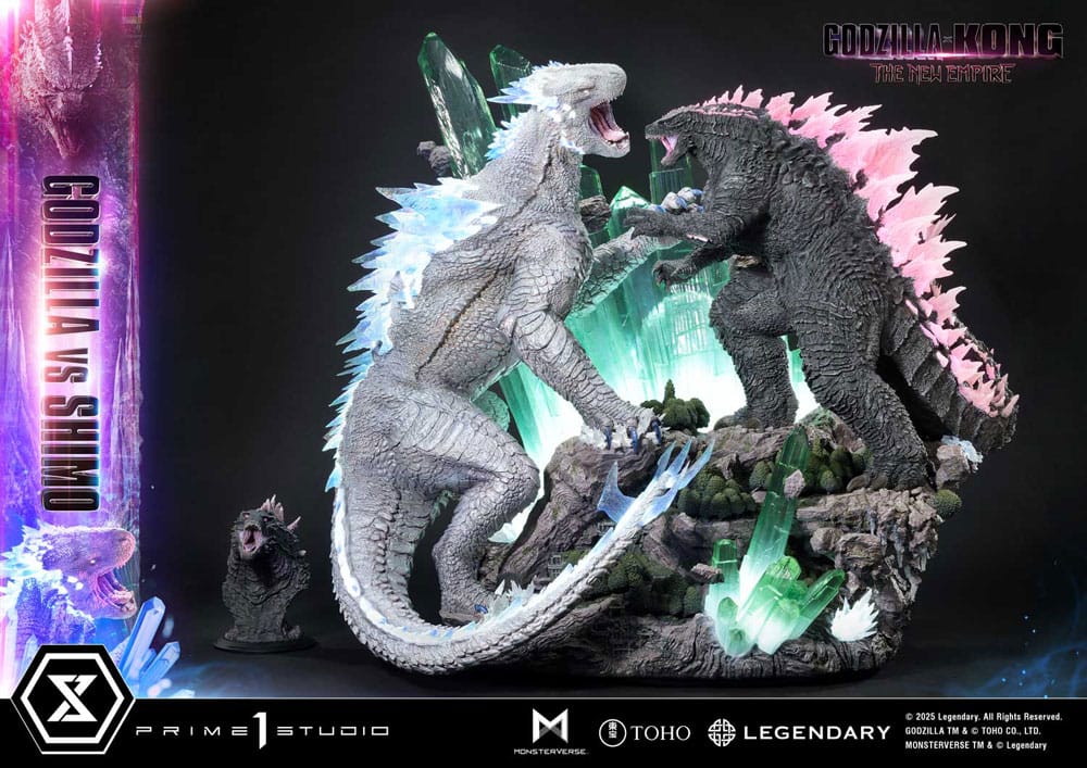 Godzilla x Kong: The New Empire Ultimate Dioráma Masterline Series Szobor Godzilla vs Shimo 86 cm