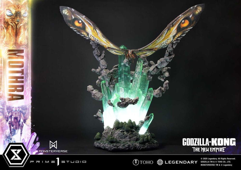 Godzilla x Kong: The New Empire Ultimate Dioráma Masterline Series Szobor Mothra 113 cm
