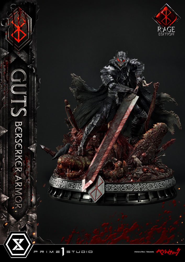 Berserk Szobor 1/4 Guts Berserker Armor Rage Kiadás 67 cm