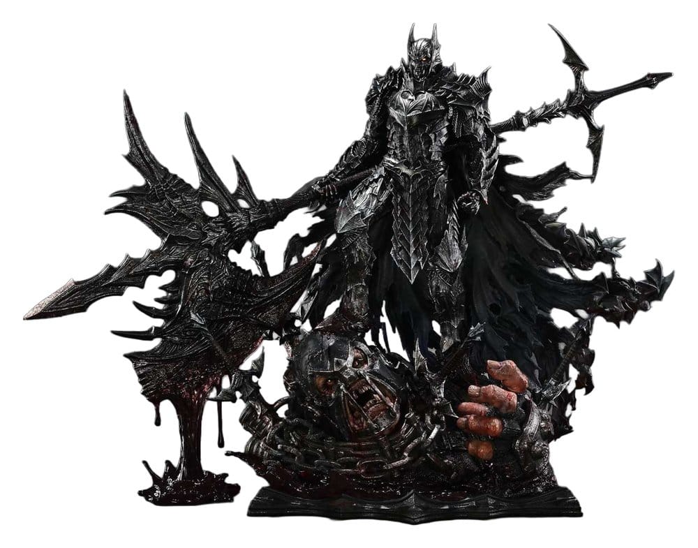 DC Comics Prémium Masterline Series Szobor 1/4 Batman (Comics) Batman: The Berserker Rage Mode DX Bonus Verzió 93 cm