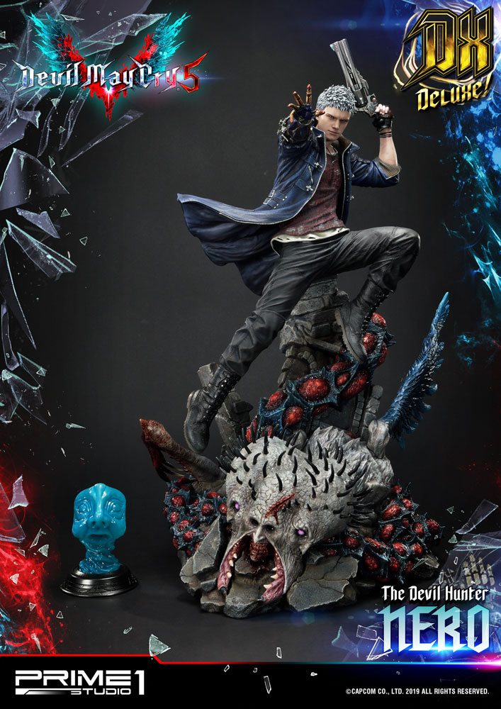 Devil May Cry 5 Szobor Nero Deluxe Ver. 70 cm