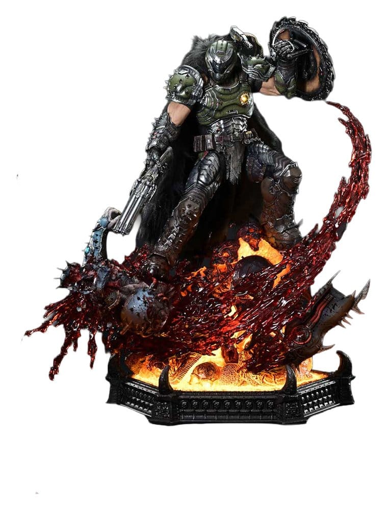 DOOM: The Dark Ages Ultimate Prémium Masterline Series Szobor 1/4 DOOM Slayer 77 cm