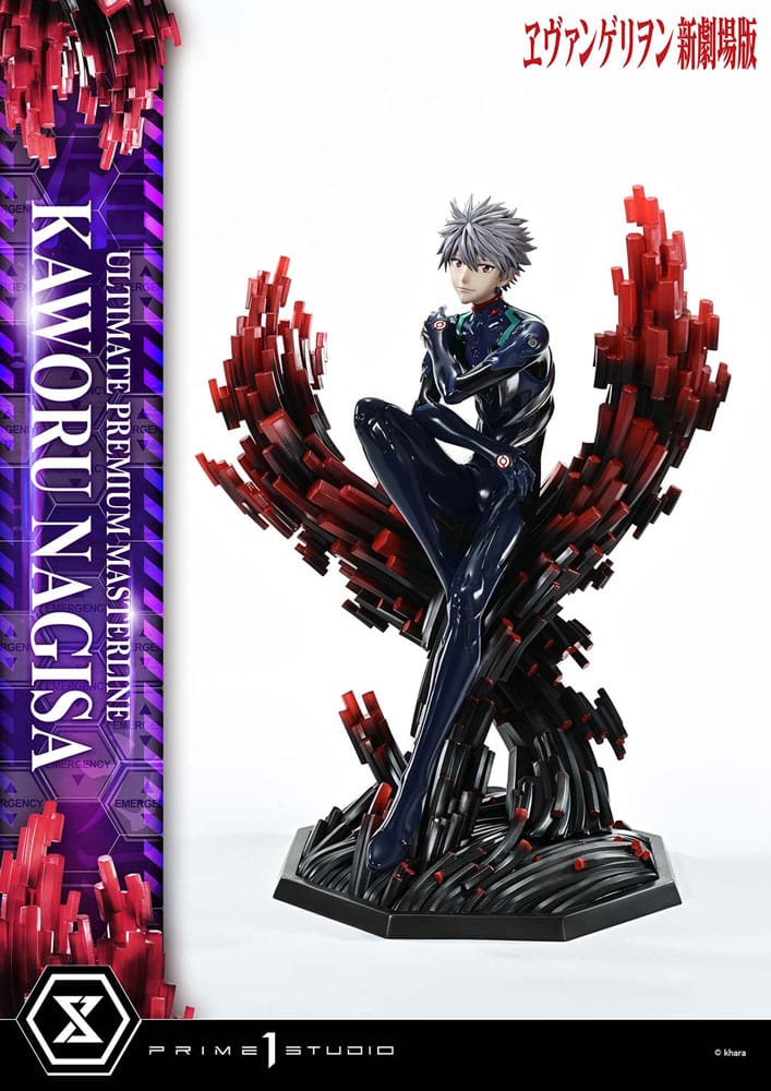 Neon Genesis Evangelion Ultimate Prémium Masterline Series Szobor 1/4 Kaworu Nagisa 47 cm