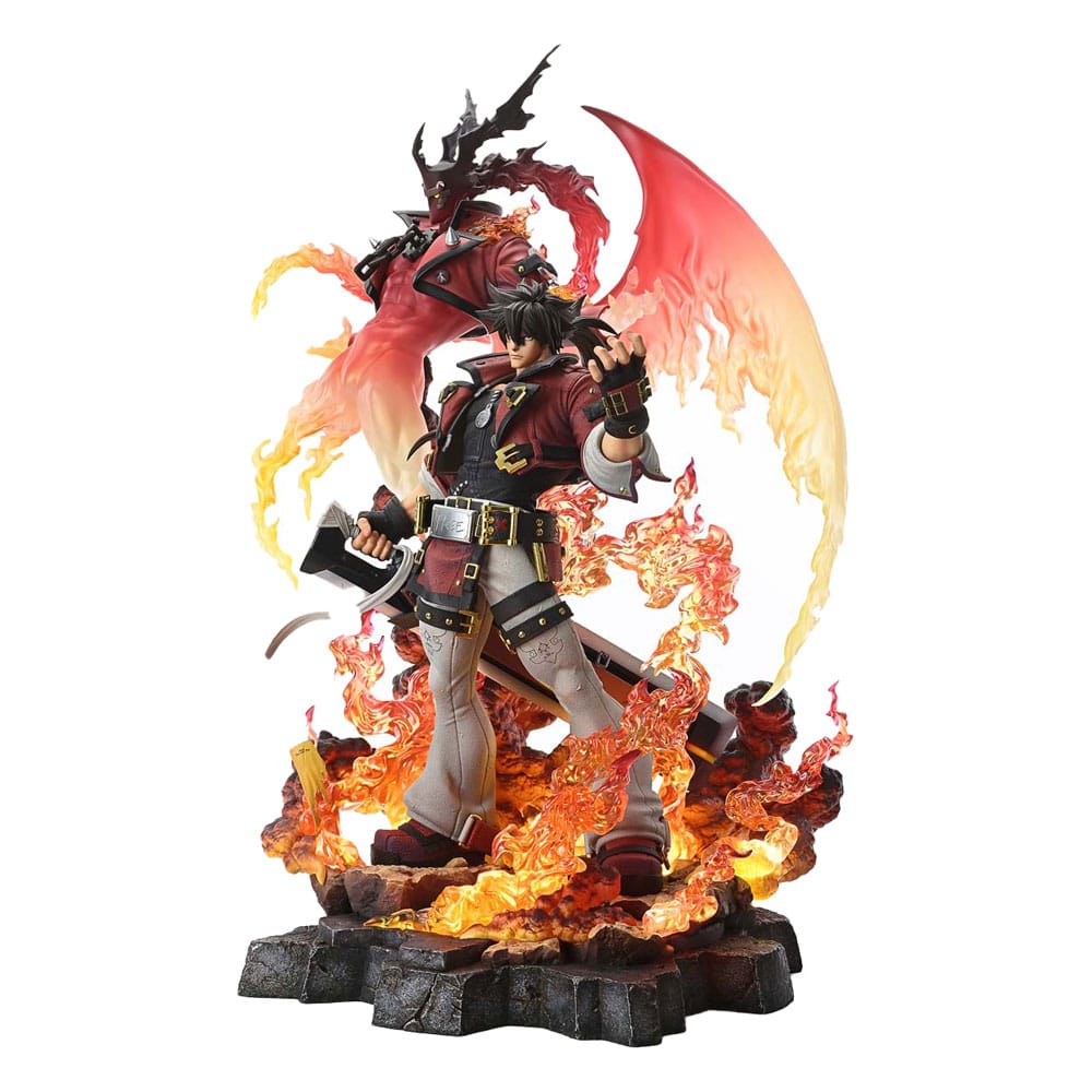 Guilty Gear Strive Ultimate Prémium Masterline Series Szobor 1/4 Sol Badguy Verzió 82 cm