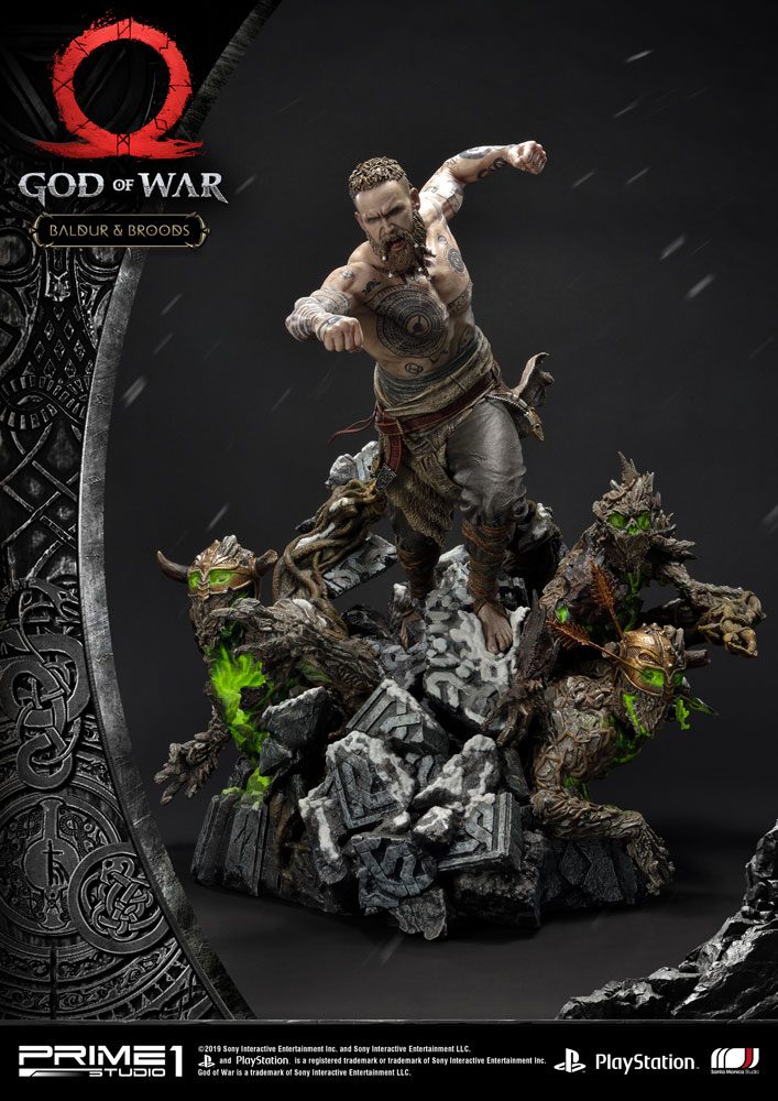 God of War (2018) Szobor Baldur & Broods 62 cm