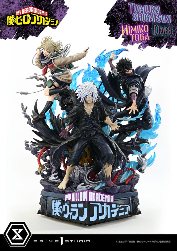My Hero Academia Szobor Ultimate Prémium Masterline Tomura Tomura Shigaraki, Dabi & Himiko Toga 69 cm