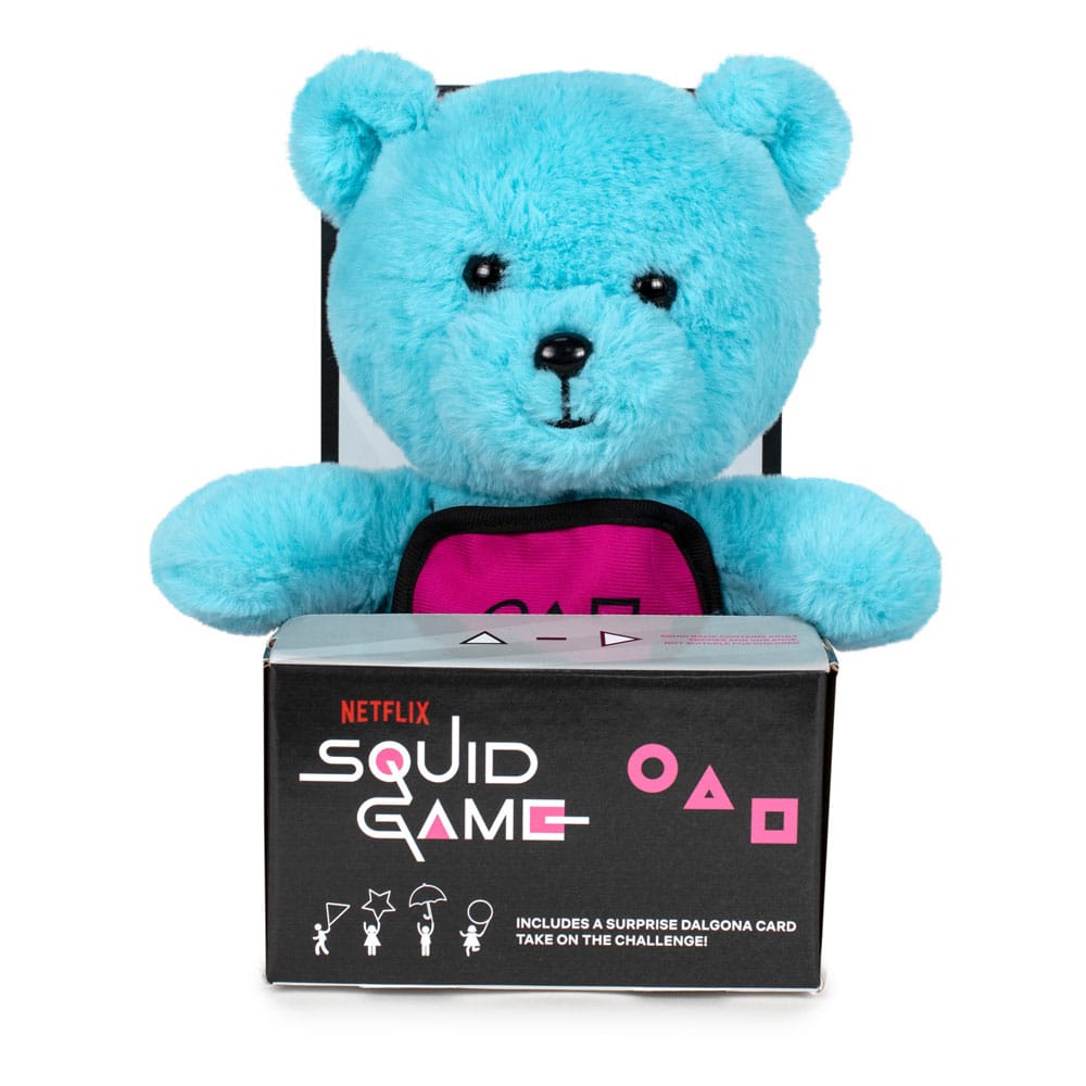 Squid Game Plüss Figura Teddy Bear in Displayverpackung 25 cm