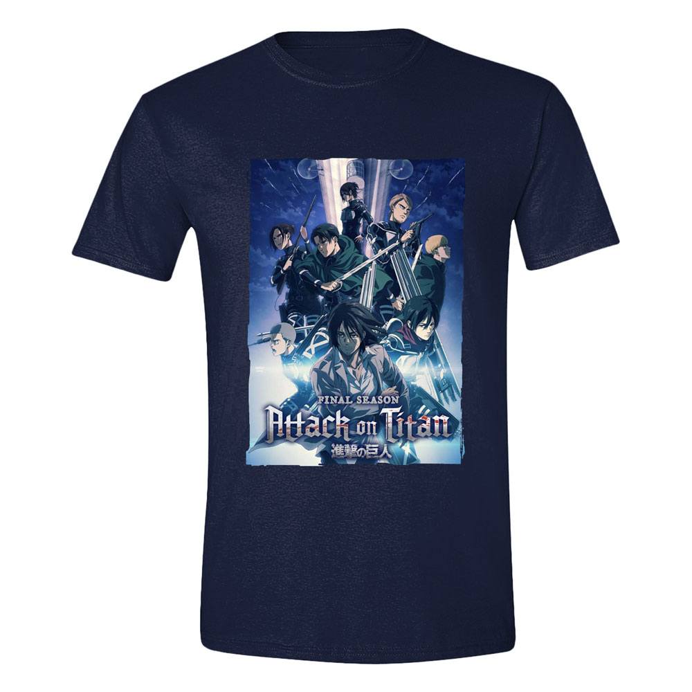 Attack On Titan Póló Season Poszter Size L