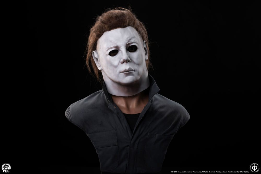 Halloween 1978 Legends Életnagyságú Mellszobor Michael Myers 60 cm