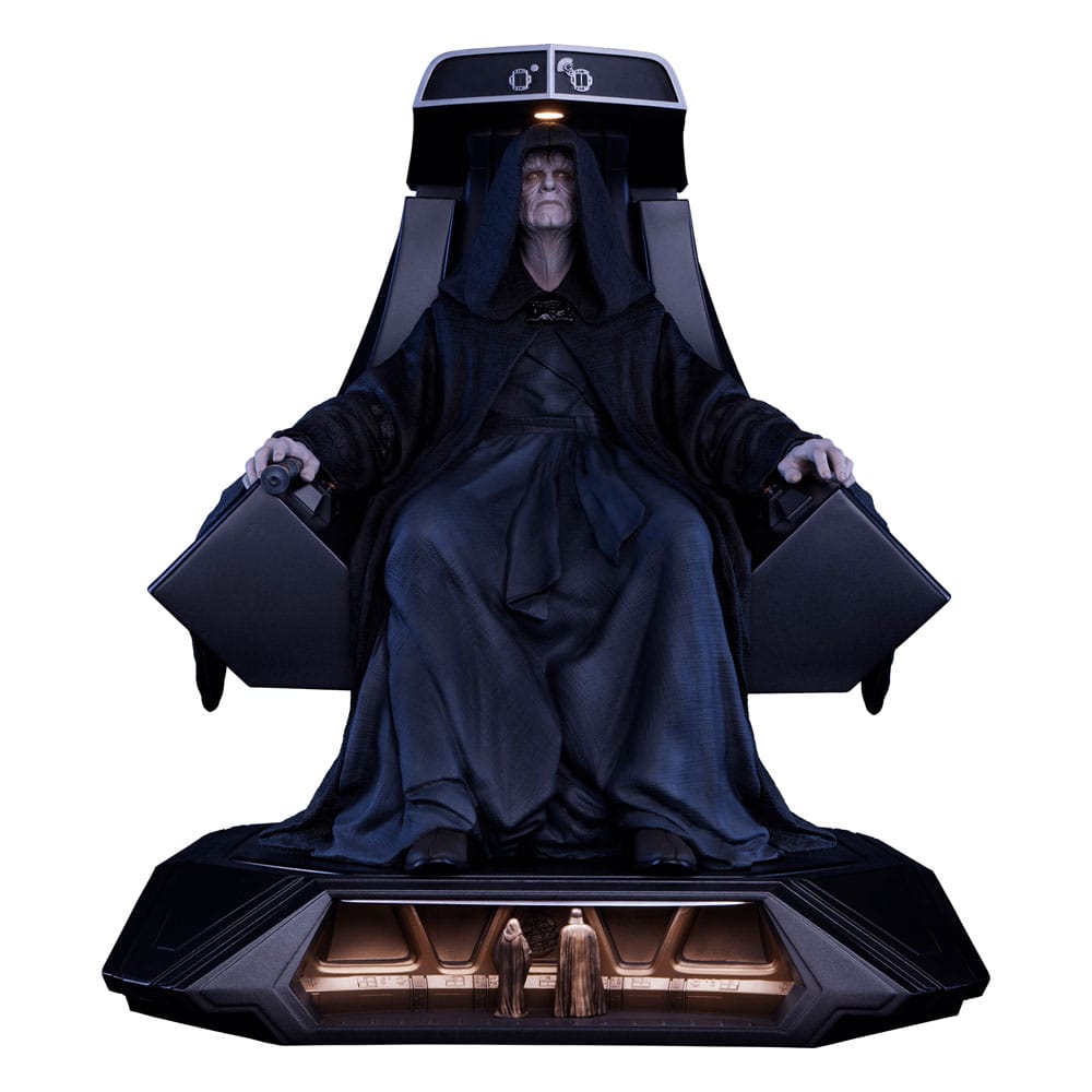 Star Wars Szobor 1/3 Emperor Palpatine  Throne 58 cm