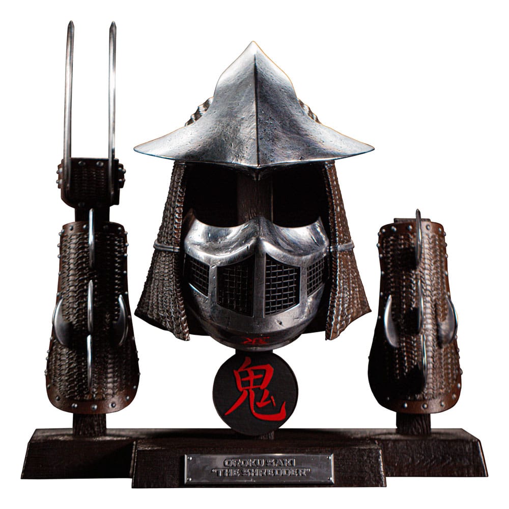 Teenage Mutant Ninja Turtles Életnagyságú armor Csomag Shredder (Electroplated Kiadás) 53 cm