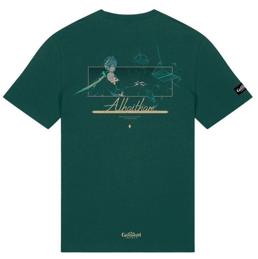Genshin Impact Póló Alhaitham Green Size S