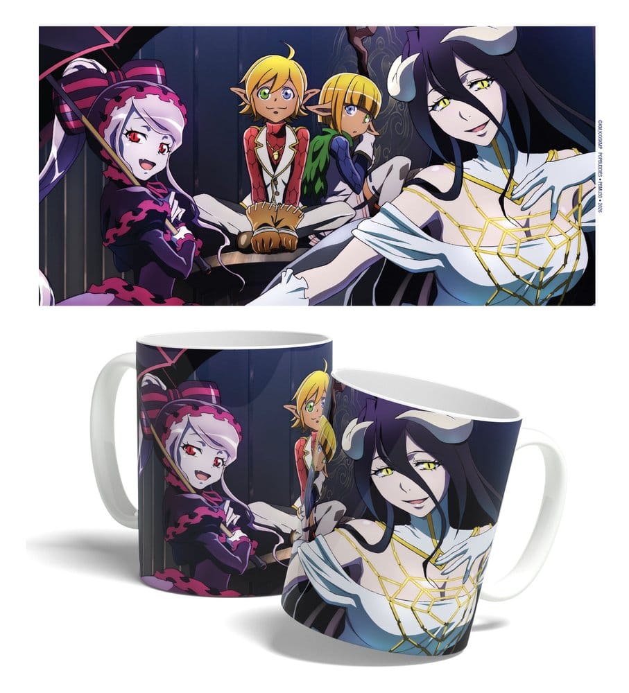 Overlord Bögre Albedo, Aura, Mare & Shalltear 325 ml