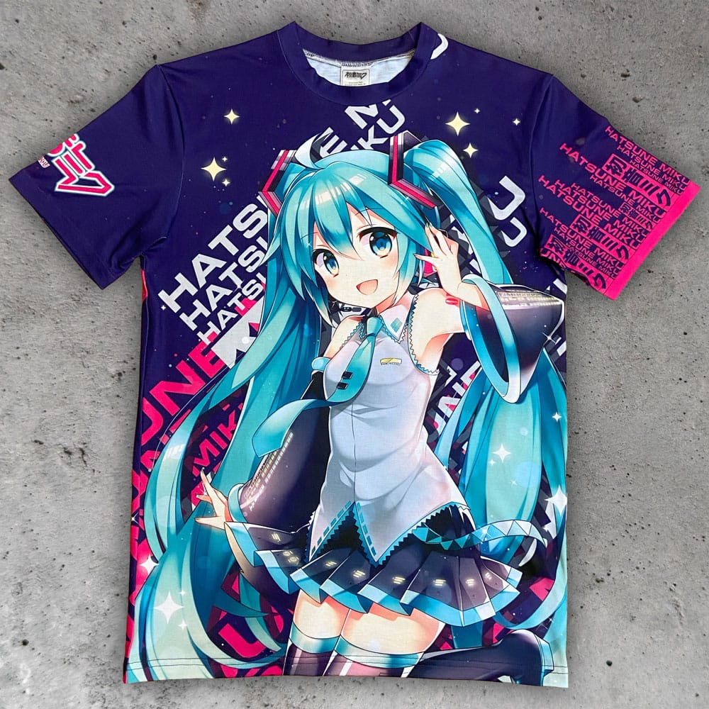 Hatsune Miku Póló Expressive Vibes Size L