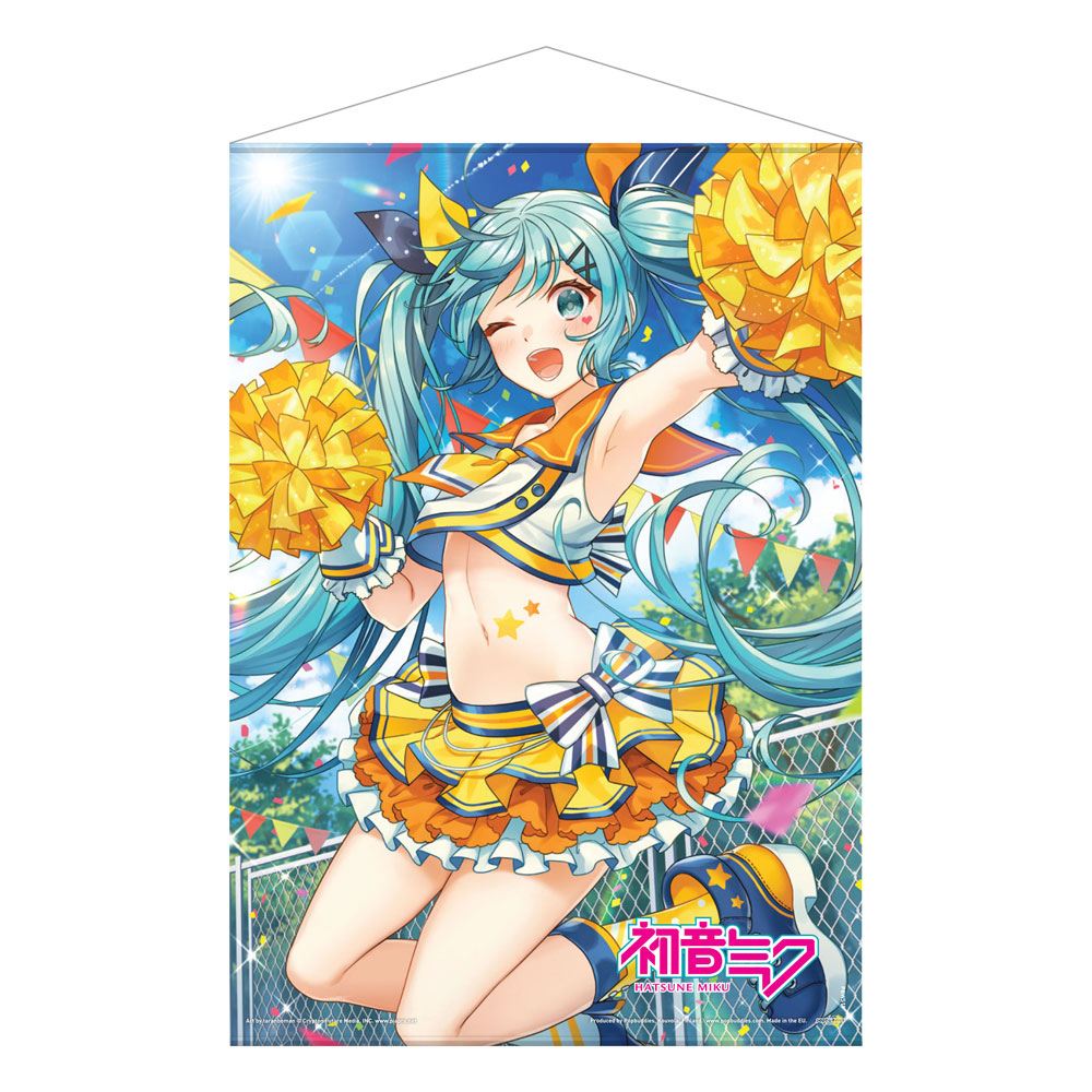 Hatsune Miku Plakát Cheerleader (Summer) 50 x 70 cm