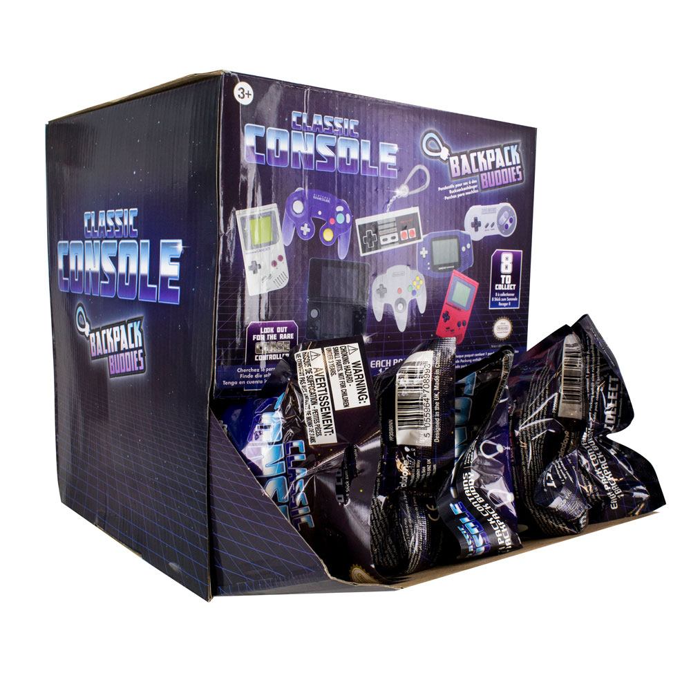 Nintendo Hátizsák Buddies Mystery Bags Készlet Classic Console (24)