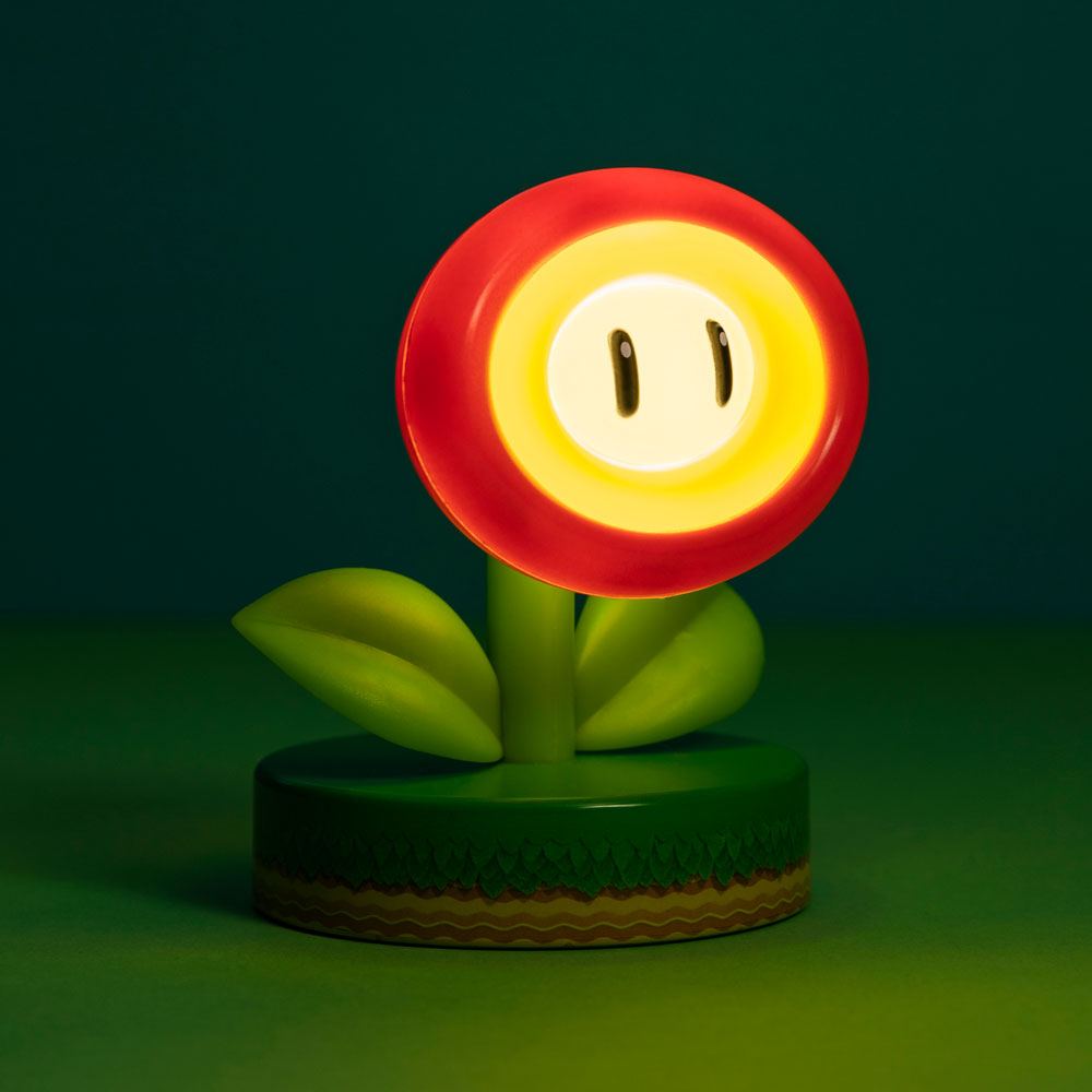 Super Mario Icon Lámpa Fire Flower (V2)