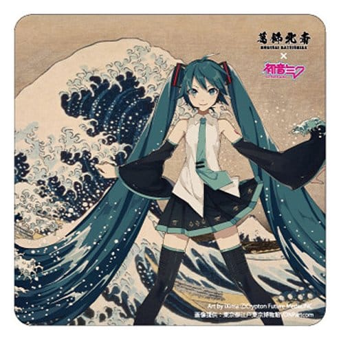 Katsushika Hokusai x Hatsune Miku Car Mágnes Thirty-six Views of Mount Fuji/The Great Wave off Kanagawa