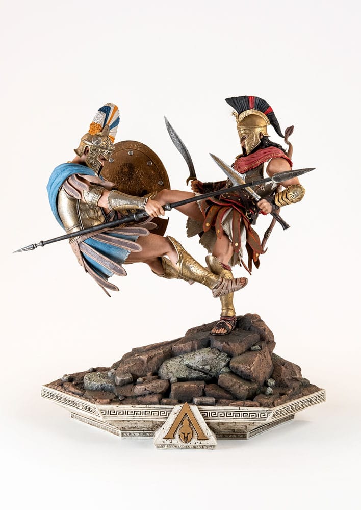 Assassin´s Creed Szobor 1/6 Spartan Kick Alexios Dioráma 37 cm
