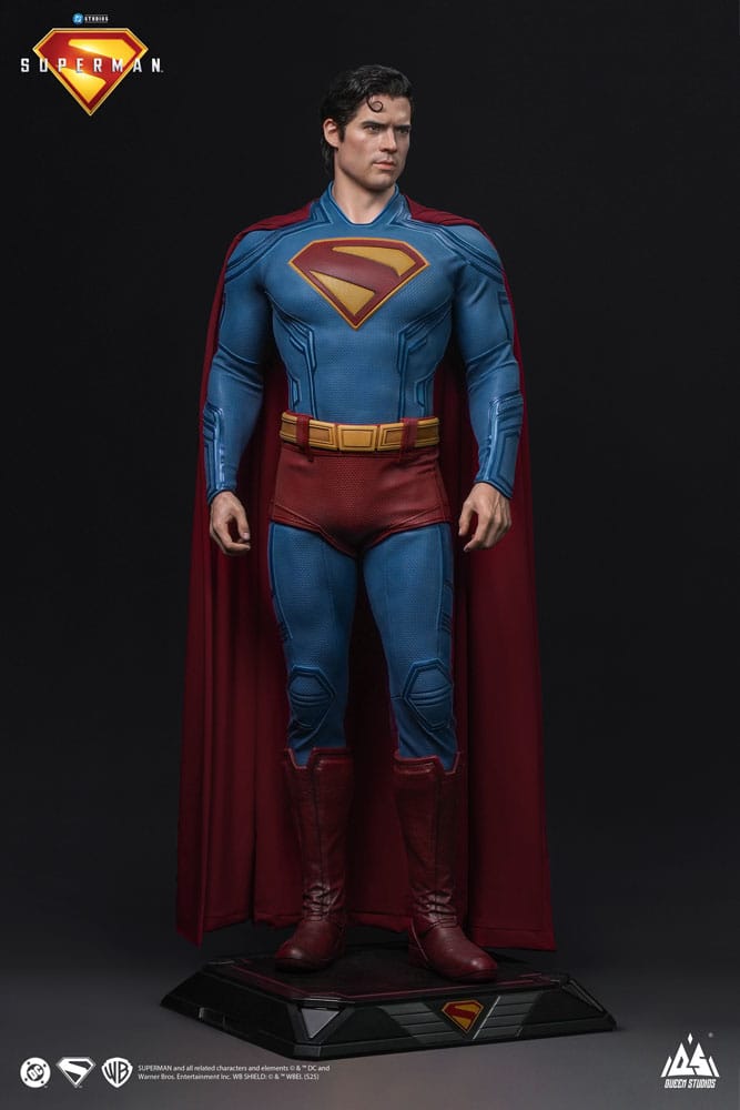 Superman 2025 Életnagyságú Szobor Superman 208 cm