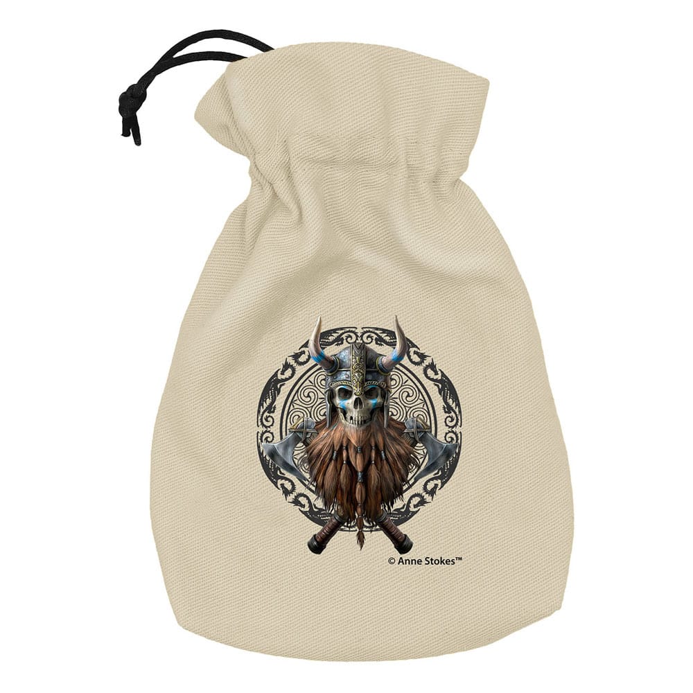 Anne Stokes Dobókocka Pouch Viking Skull