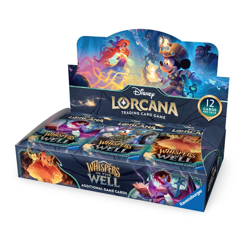 Disney Lorcana TCG Whispers in the Well Booster Készlet (24) *Angol Nyelvű Kiadás*