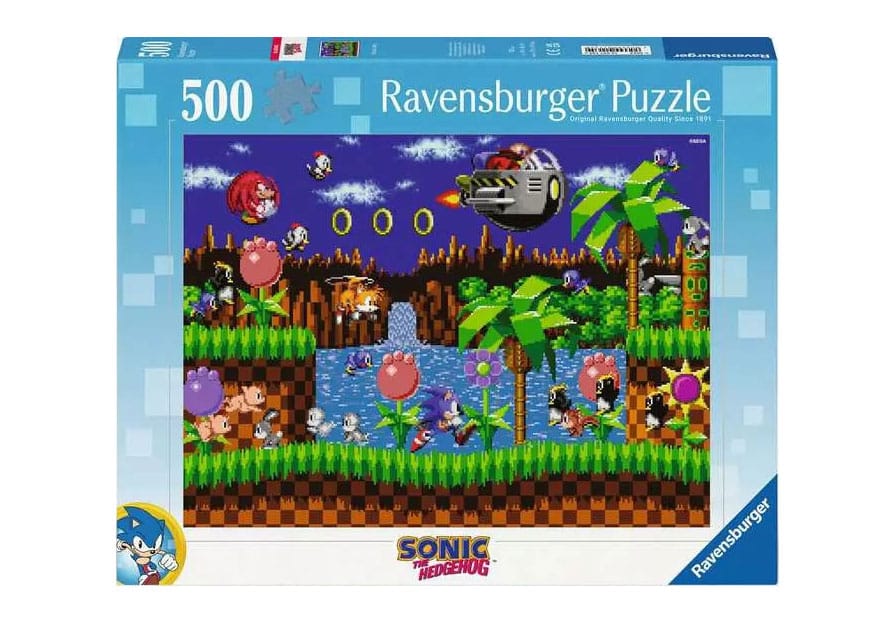 Sonic – The Hedgehog Kirakós Puzzle Classic Sonic (500 Darabos)