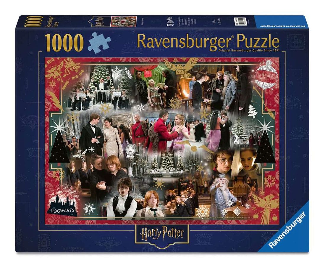 Harry Potter Kirakós Puzzle Holidays at Roxfort (1000 Darabos)